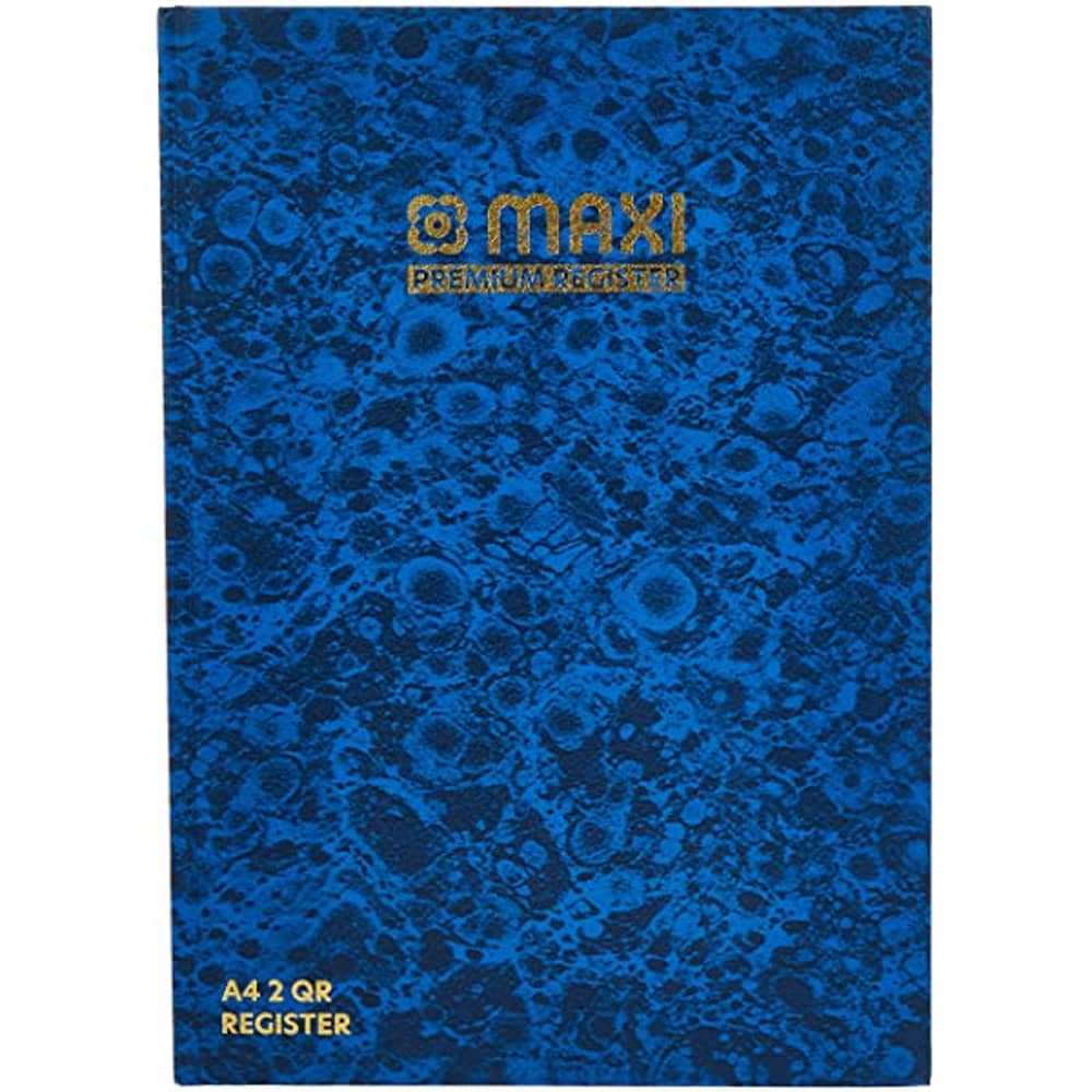 Maxi Premium Register Notes A4 2qr