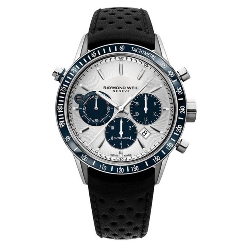 Raymond Weil 7740-SC3-65521 Freelancer Men's Silver Automatic Chronograph