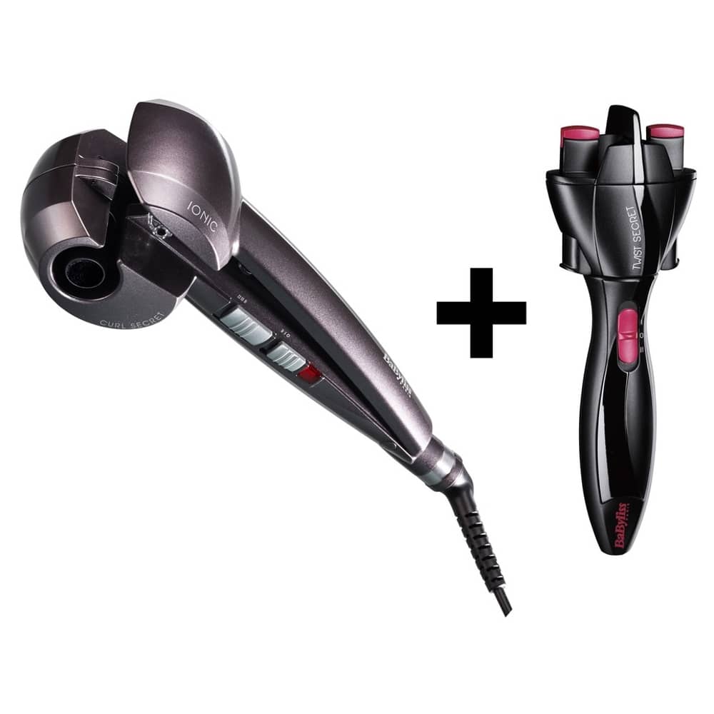 Babyliss BABM3331 Bundle (C1100SDE Ionic Curl Secret Hair Styler+TW1100SDE Twist Secret W/ Starter Kit)