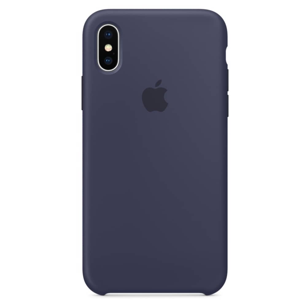 Apple Silicone Case Midnight Blue For iPhone X - MQT32ZM/A Apple Silicone Case Midnight Blue For iPhone X - MQT32ZM/A