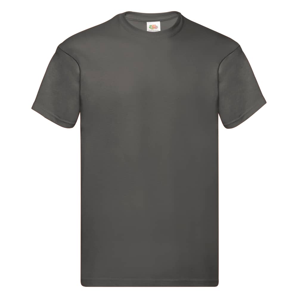 Fruit Of The Loom Original T-Shirt Light Graphite Small Fruit Of The Loom Original T-Shirt Light Graphite Small