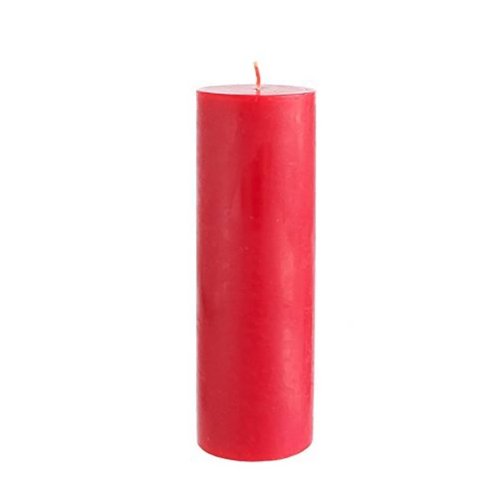 Mega Candles Unscented Red Round Pillar Candle, Hand Poured Premium Wax Candles 3 Inch X 9 Inch, Home D Cor, Wedding Receptions, Baby Showers, Birthdays, Celebrations, Party Favors & More Mega Candles Unscented Red Round Pillar Candle, Hand Poured Premium Wax Candles 3 Inch X 9 Inch, Home D Cor, Wedding Receptions, Baby Showers, Birthdays, Celebrations, Party Favors & More