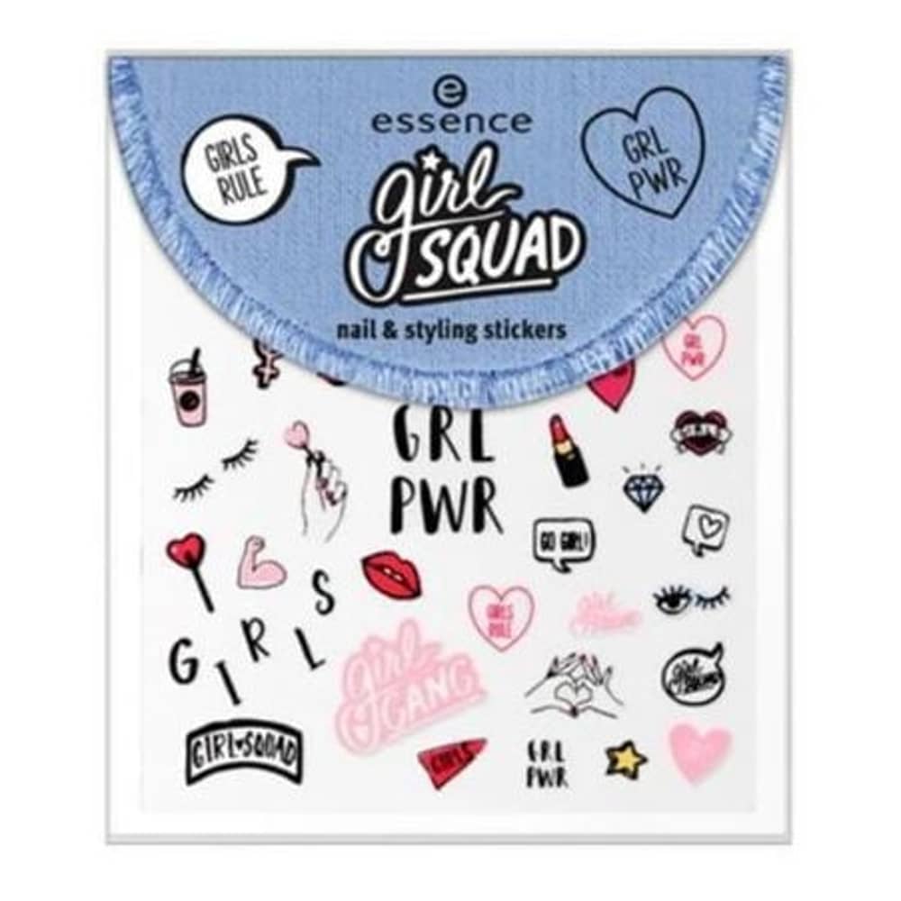 Essence Girl Squad Nail &Styling Stickers 01