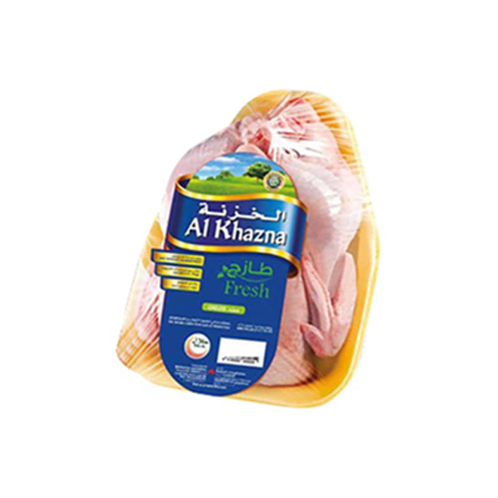 Al Khazna 001-000033 Fresh Chicken Whole Tray 1kg