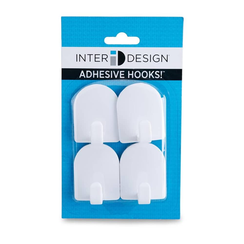 Interdesign Adhesive Hooks (Pack of 4)