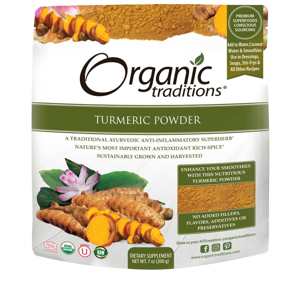 Organic Traditions Turmeric Powder 200g Organic Traditions Turmeric Powder 200g