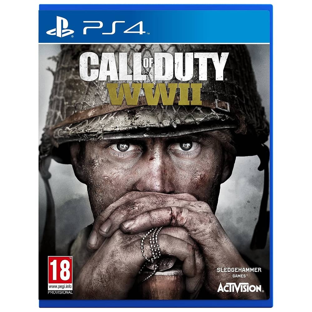 PS4 Call Of Duty WWII Game + CDW Wings Black Army Green Mens T-Shirt Large PS4 Call Of Duty WWII Game + CDW Wings Black Army Green Mens T-Shirt Large