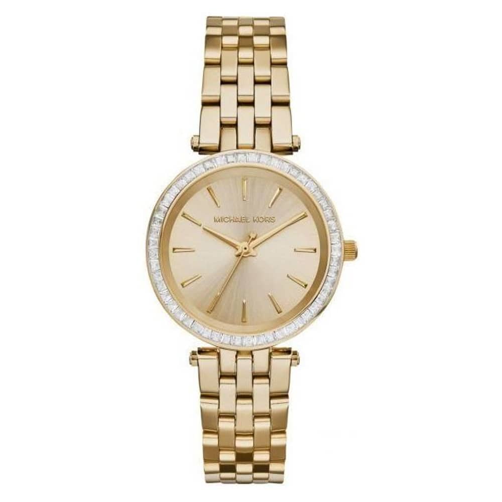 Michael Kors MK3365 Mini Darci Gold Tone Stainless Steel Ladies Watch Michael Kors MK3365 Mini Darci Gold Tone Stainless Steel Ladies Watch