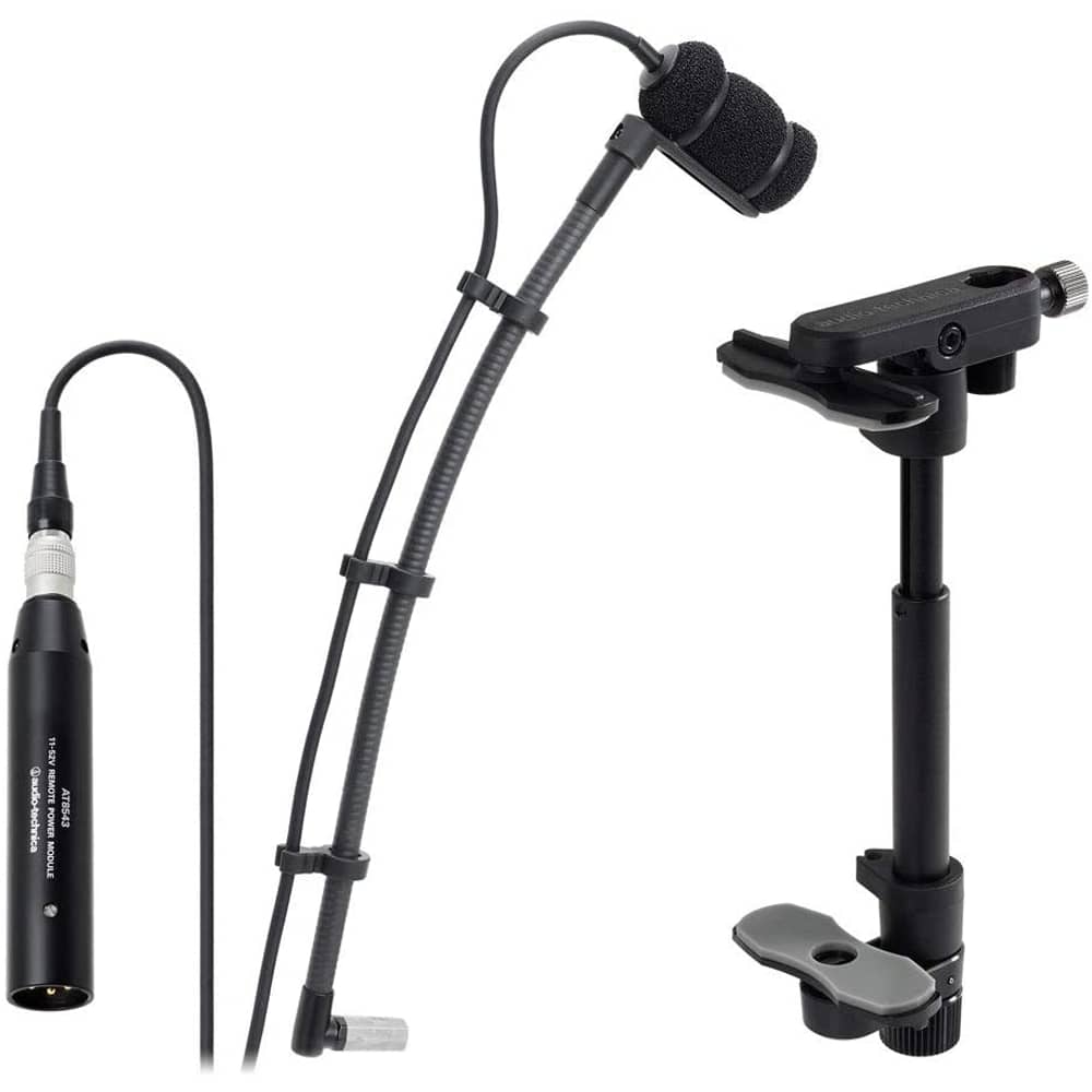 Audio-Technica ATM350GL Cardioid Condenser Instrument Microphone with Guitar Mounting System Audio-Technica ATM350GL Cardioid Condenser Instrument Microphone with Guitar Mounting System