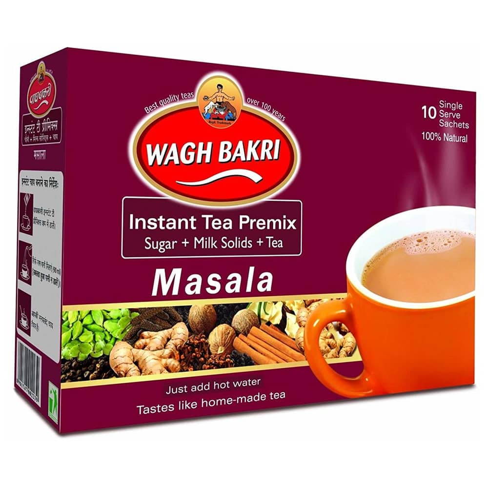 Wagh Bakri Instant Tea Premix 3 In 1 Masala Chai 140g
