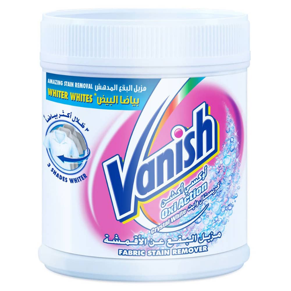 Vanish Stain Remover Oxi Action Crystal White 450g Vanish Stain Remover Oxi Action Crystal White 450g