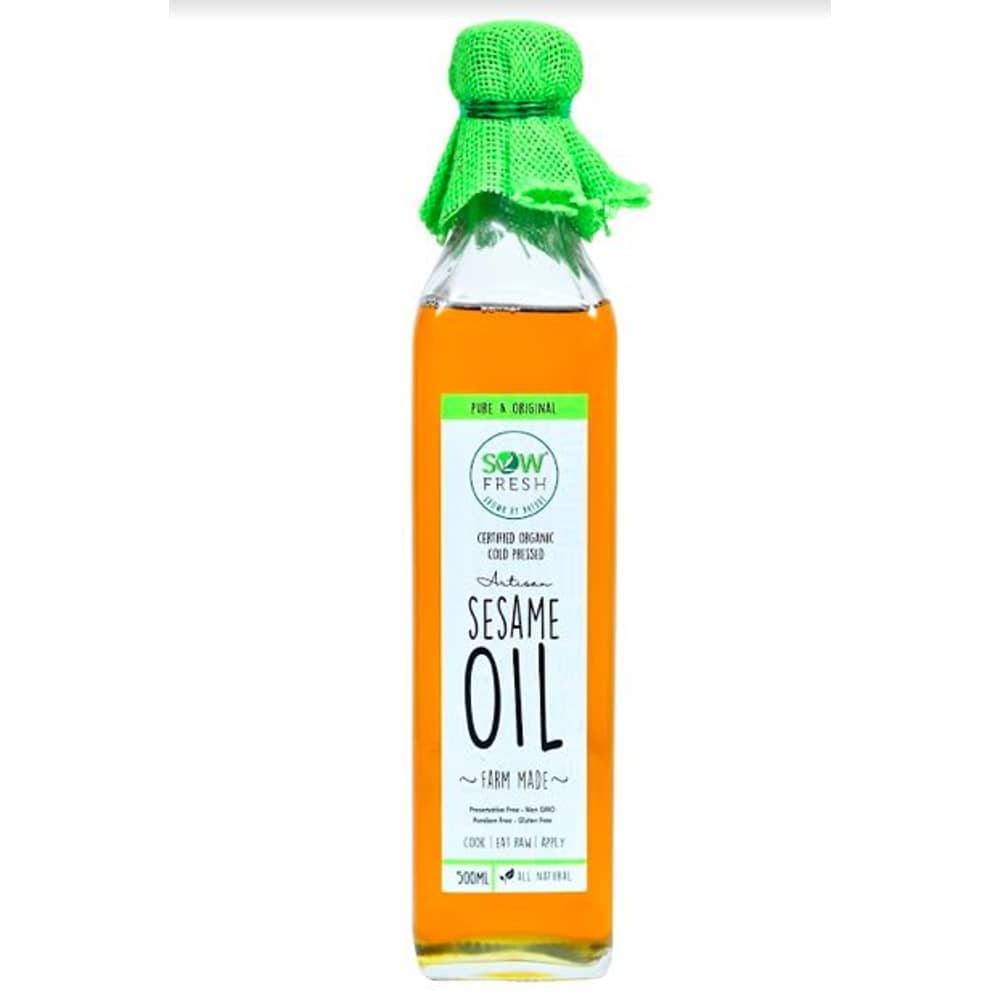 Sow Fresh Cold Pressed Organic Sesame Oil 250ml