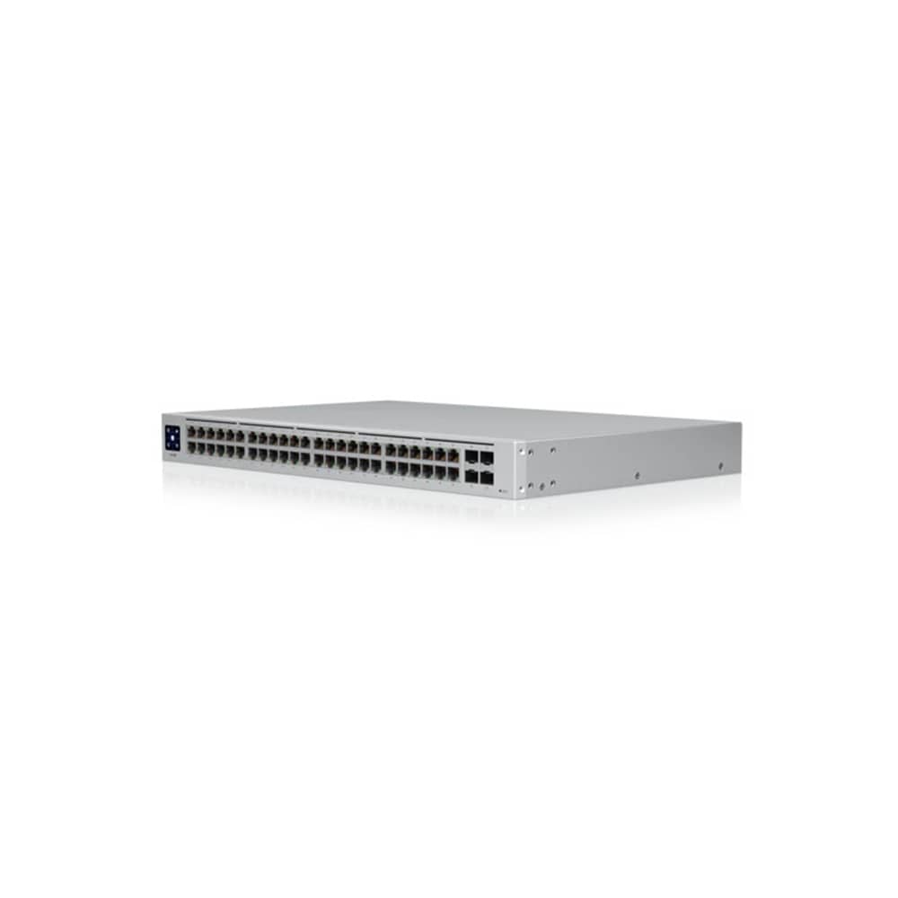 Ubiquiti Unifi Pro 24 Port Layer 3 PoE Switch with 1.3inch LCM Color Touchscreen and AR Switch Management Grey