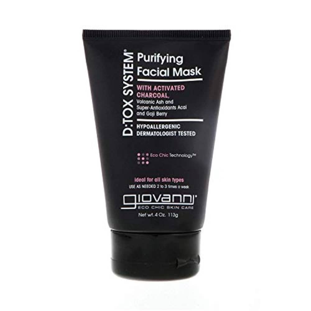 Giovanni Purifying Facial Mask - Dermatologist Tested D:Tox System 4 Ounce (Pack of 1)