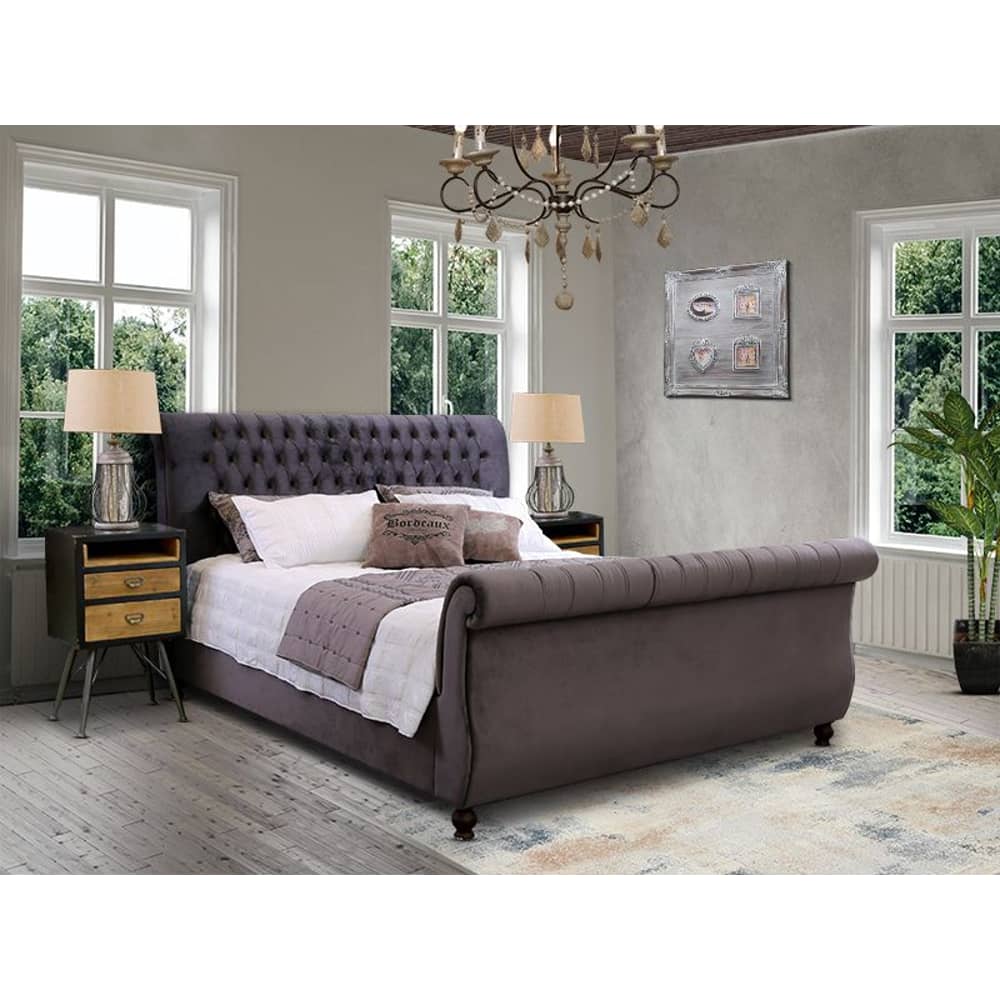 Pan Emirates Camdyn Bed Grey Pan Emirates Camdyn Bed Grey