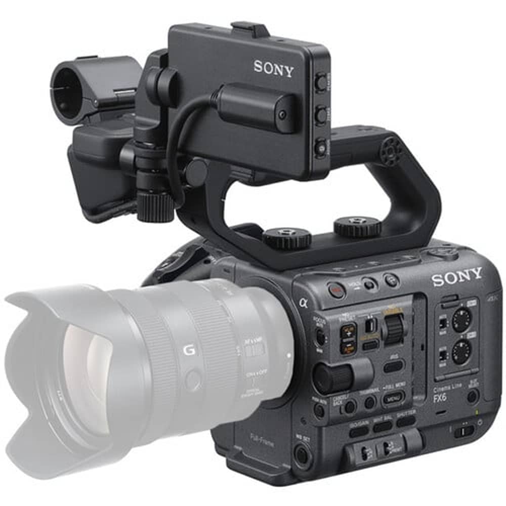 Sony FX6 Full-Frame 4K (1280 x 720) Cinema Camera (Body Only) Black - (ILME-FX6V)