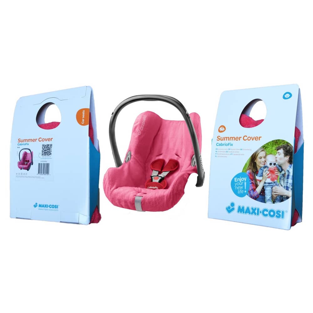 Maxi Cosi Cabriofix Summer Cover Pink