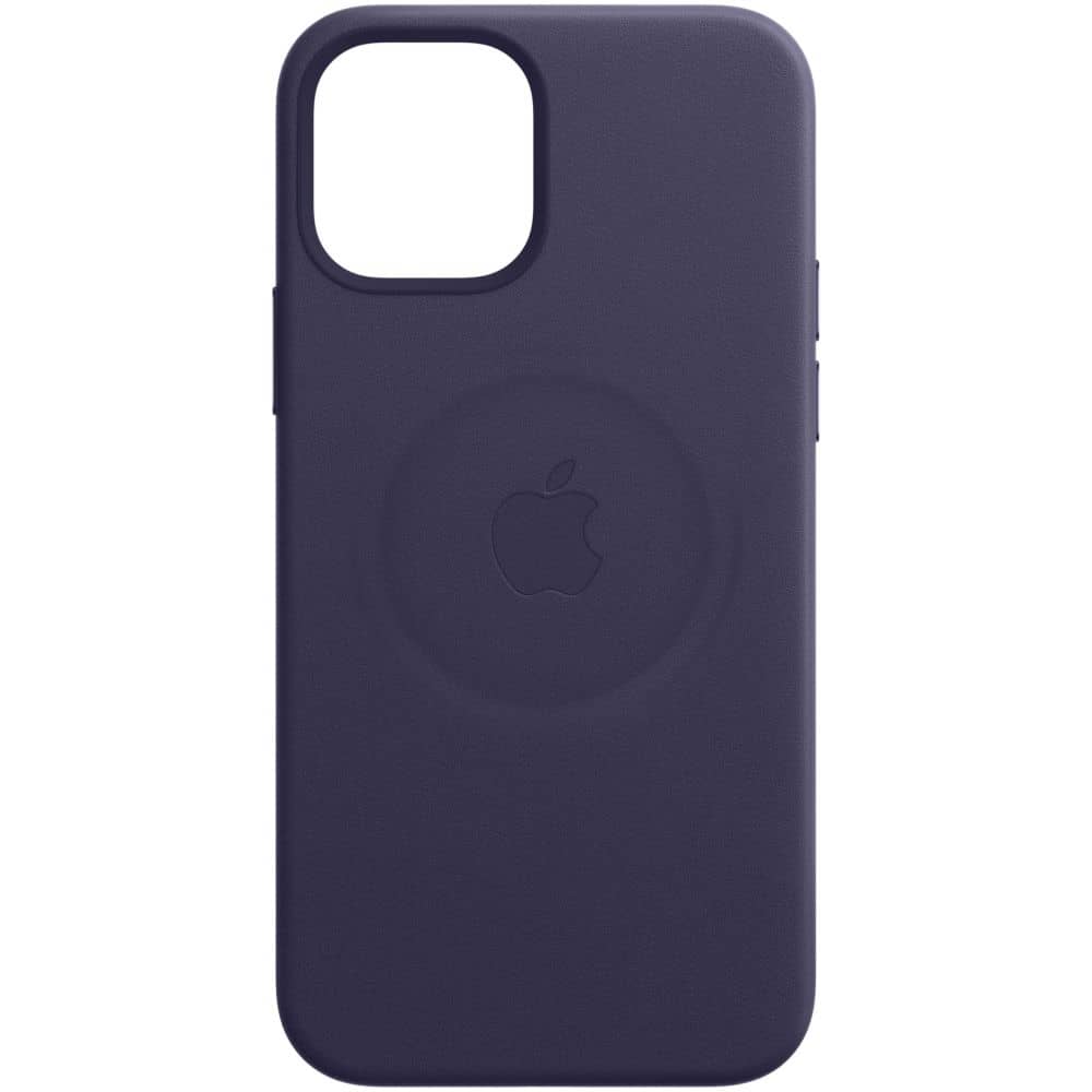 Apple Leather Case with MagSafe Deep Violet iPhone 12 Mini