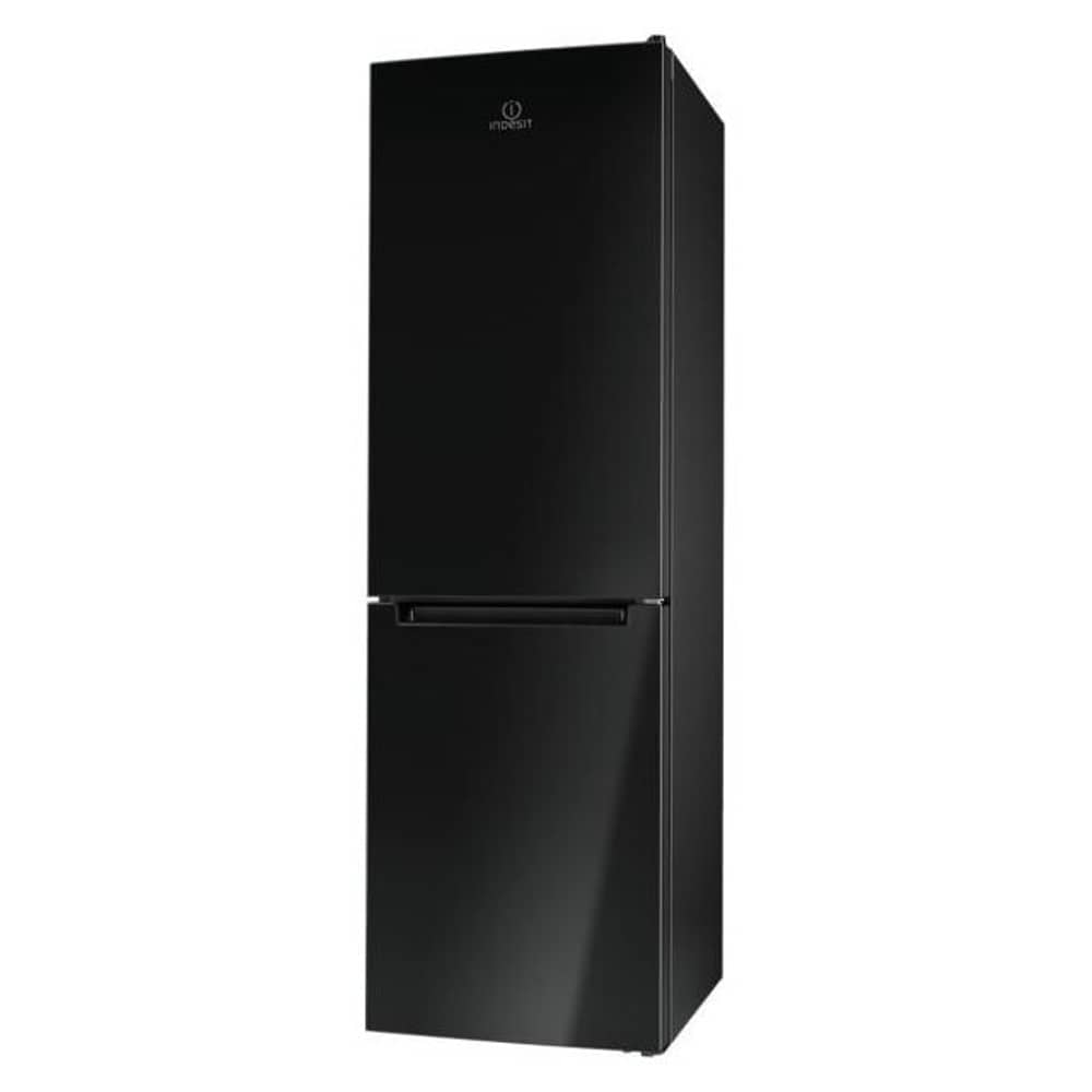 Indesit Bottom Freezer Defrost 12 FT Black LI80 FF1 K