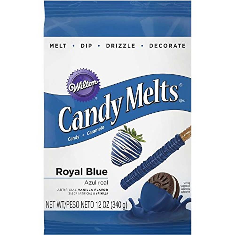 Wilton Candy Melts, 12-Ounce, Royal Blue Wilton Candy Melts, 12-Ounce, Royal Blue