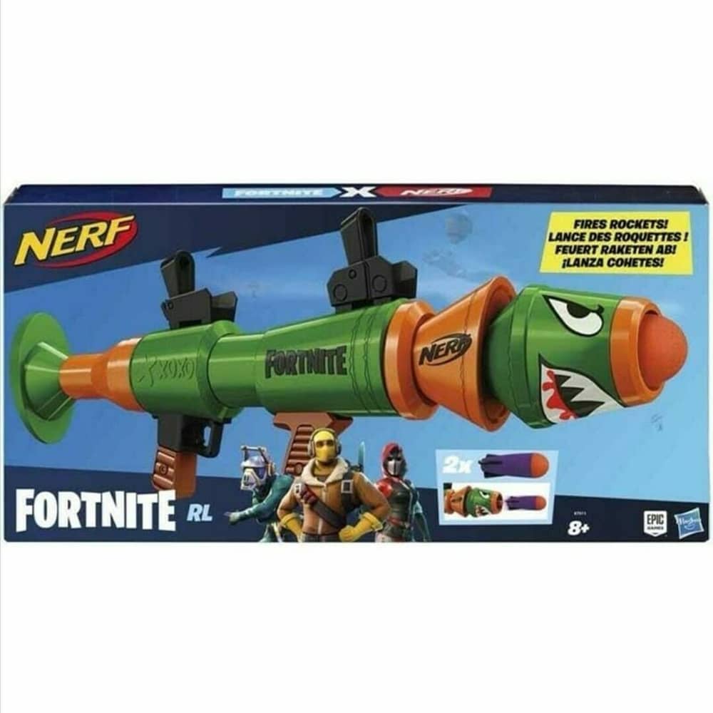 Nerf Fortnite Rl Blaster Fires Foam Rockets E7511 Nerf Fortnite Rl Blaster Fires Foam Rockets E7511