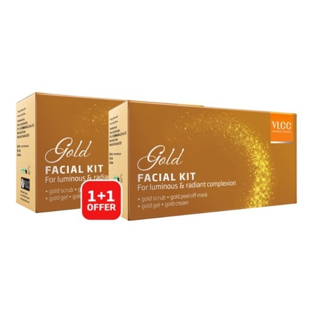 VLCC Gold Facial Kit 1+1 Offer Pack