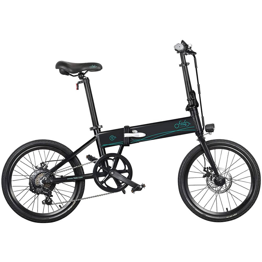 Fiido E-bike Folding D4s Black 25km/h