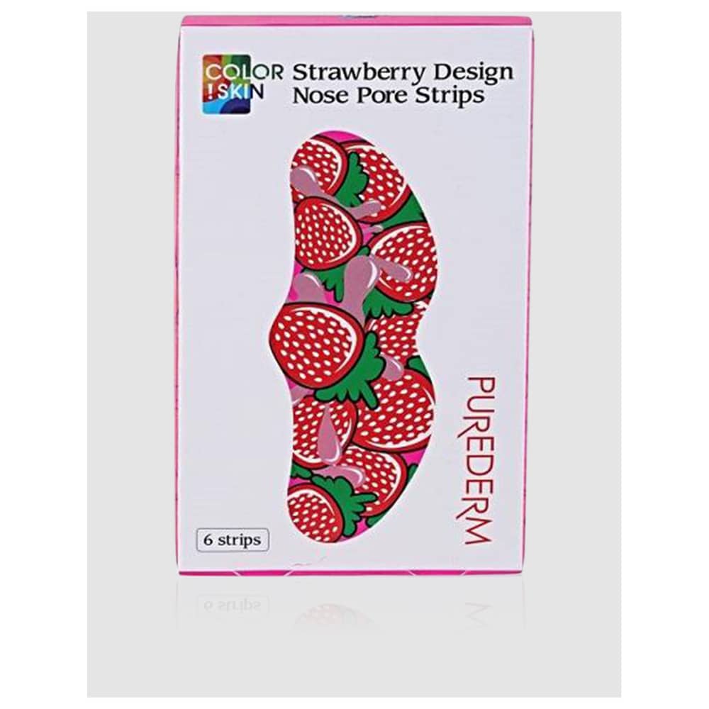 Purederm Strawberry Design Nose Pore Strips