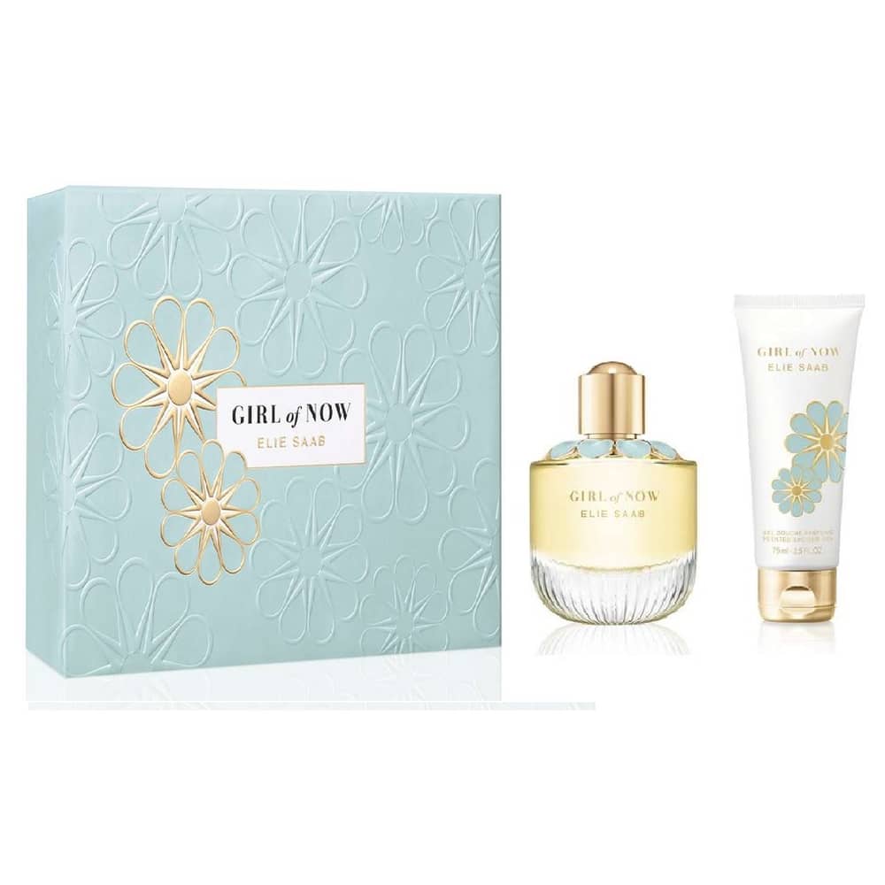 Elie Saab Gift Set For Women (Girl Of Now 90ml EDP + 75ml Body Lotion) Elie Saab Gift Set For Women (Girl Of Now 90ml EDP + 75ml Body Lotion)