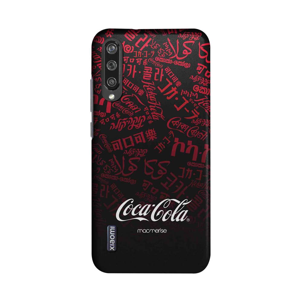 I Speak Coke Black - Sleek Case for Xiaomi Mi A3 I Speak Coke Black - Sleek Case for Xiaomi Mi A3