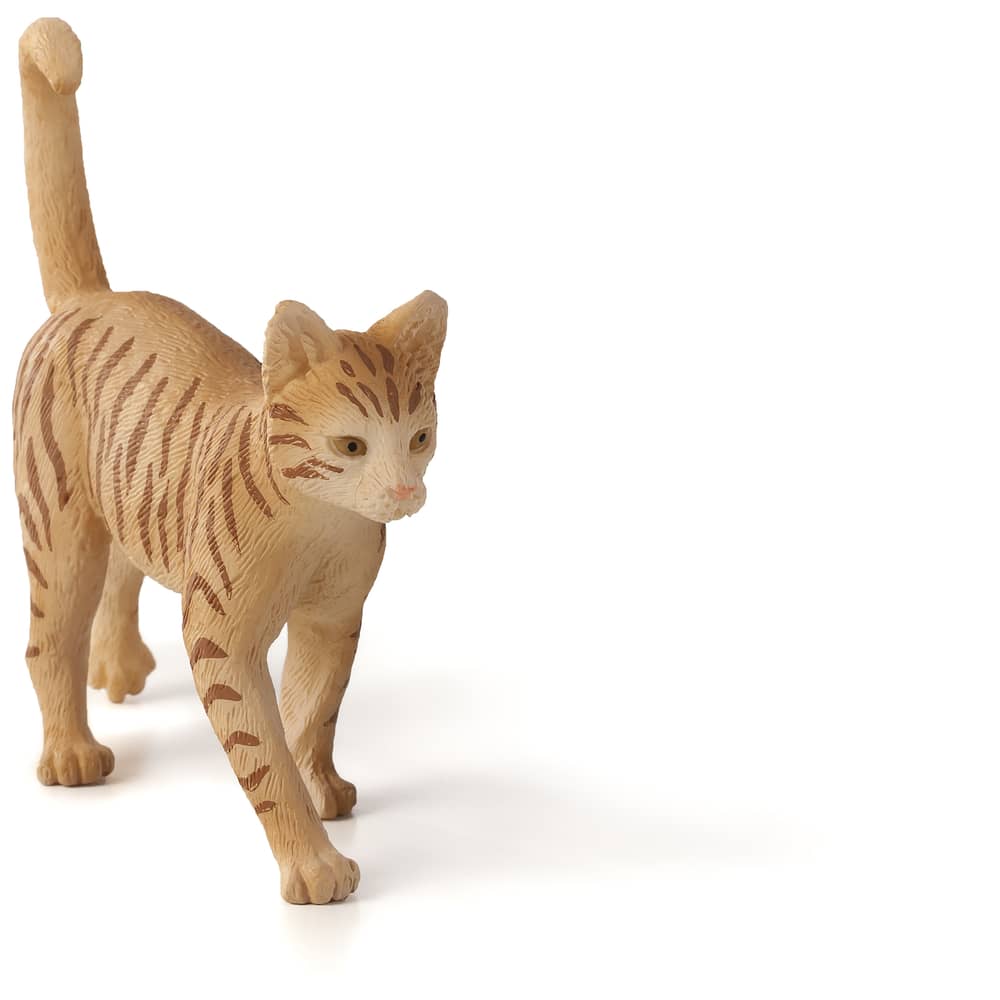 Mojo Animal Planet Cat Ginger Tabby Medium Figurine Mojo Animal Planet Cat Ginger Tabby Medium Figurine