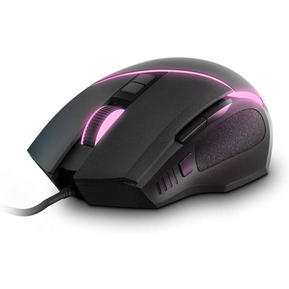 Energy Sistem Gaming Mouse ESG M2 Flash (6400 DPI, USB, RGB LED, 8 Customizable Buttons)