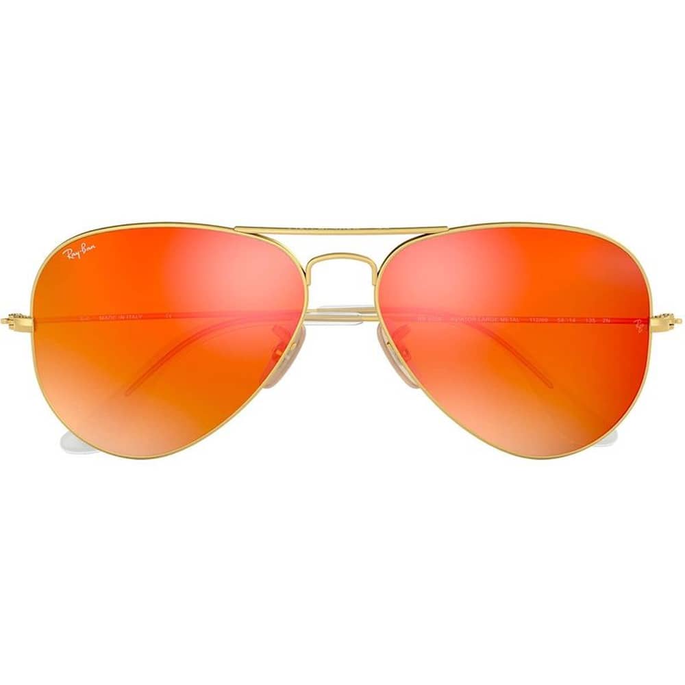 Rayban Aviator Gold Sunglasses For Unisex RB3025 112/69 Rayban Aviator Gold Sunglasses For Unisex RB3025 112/69