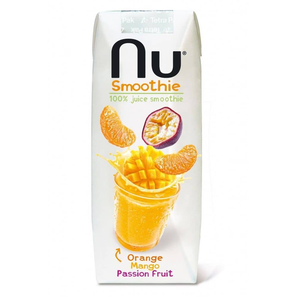 Nu Smoothie Orange Mango Passion Fruit Juice 1Ltr