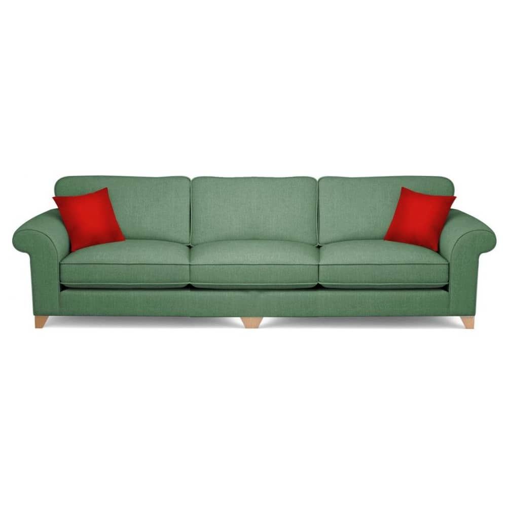 Galaxy Design Angelic 3 Seater Sofa Wood Base Mint Galaxy Design Angelic 3 Seater Sofa Wood Base Mint
