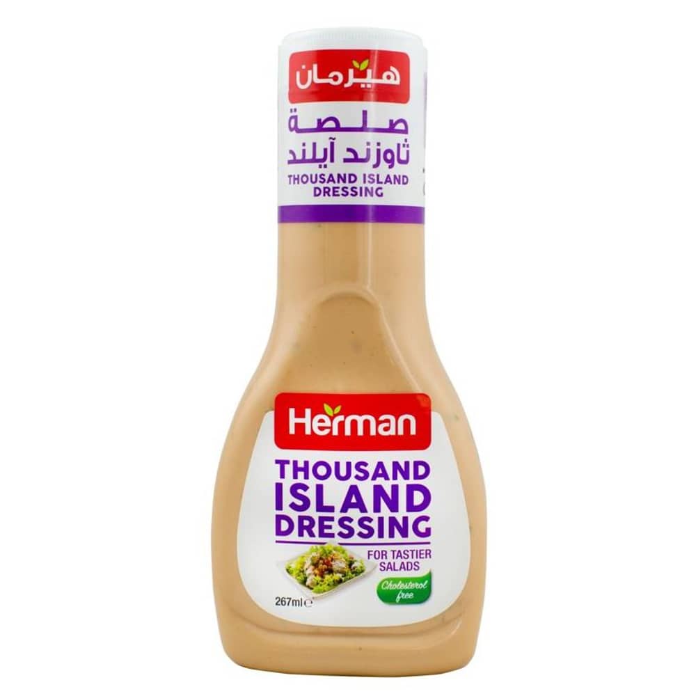 Herman 1000 Island Dressing 267ml-Pet