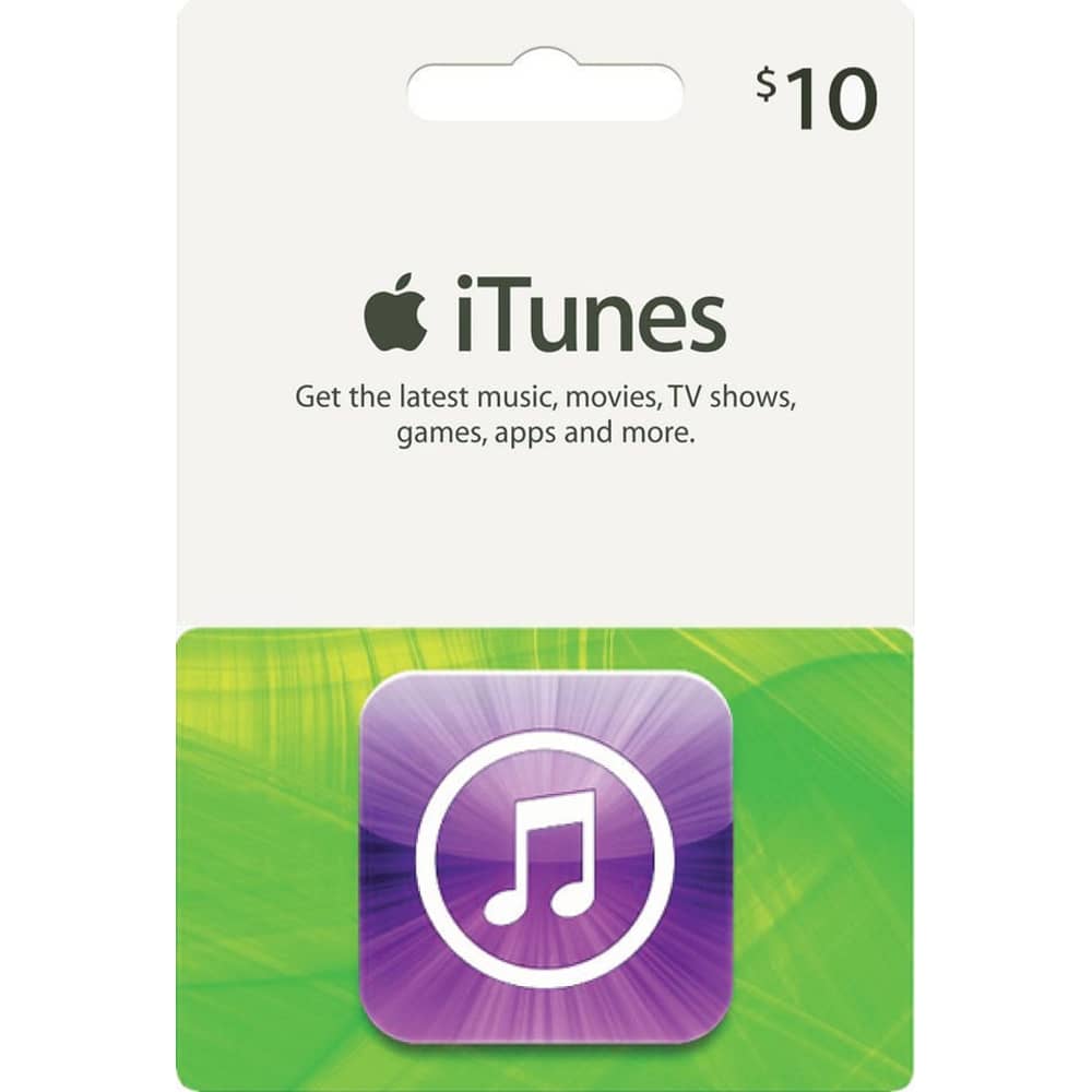 iTunes Card $10 iTunes Card $10