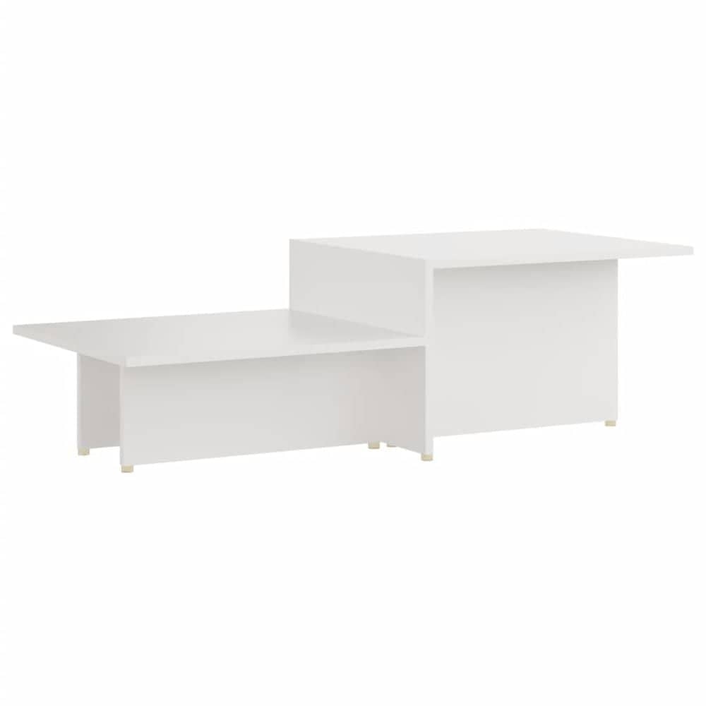 Vidaxl Coffee Table White 111.5x50x33 Cm Engineered Wood Vidaxl Coffee Table White 111.5x50x33 Cm Engineered Wood