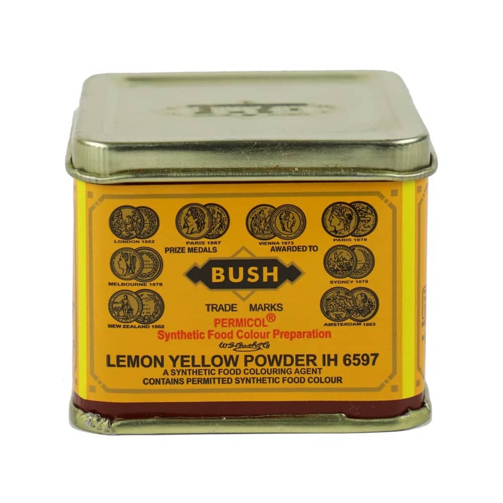 Bush Food Colour Lemon Yellow 100gm