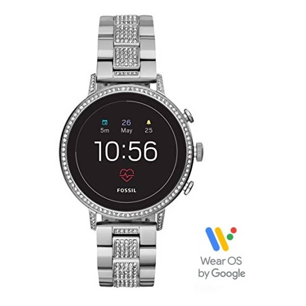 Fossil Venture HR Gen4 Stainless Steel Smart Watch Women Fossil Venture HR Gen4 Stainless Steel Smart Watch Women