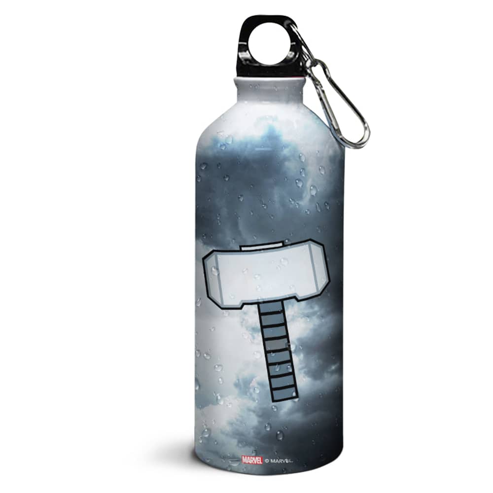 Marvel Thor Hammer Quote Sipper Bottle by Wackylicious Marvel Thor Hammer Quote Sipper Bottle by Wackylicious