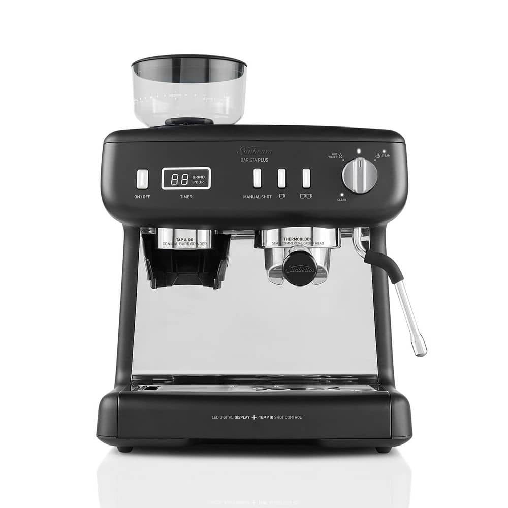 Sunbeam Barista Plus Espresso Machine Black - Emm5400bk Sunbeam Barista Plus Espresso Machine Black - Emm5400bk