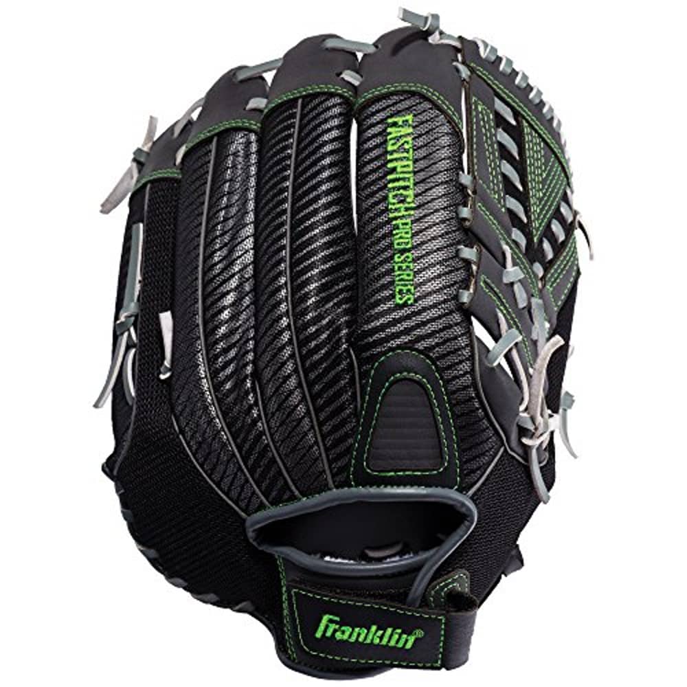 Franklin Sports Fastpitch Softball Glove - Fastpitch Pro - Adult And Youth Softball Mitt - Infield And Outfield - Right Handed Glove - Lime 13