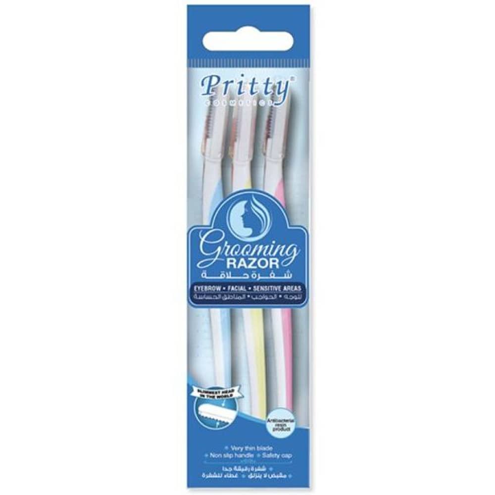 Pritty Eye Brow Razor Pack of 3pcs 3130032