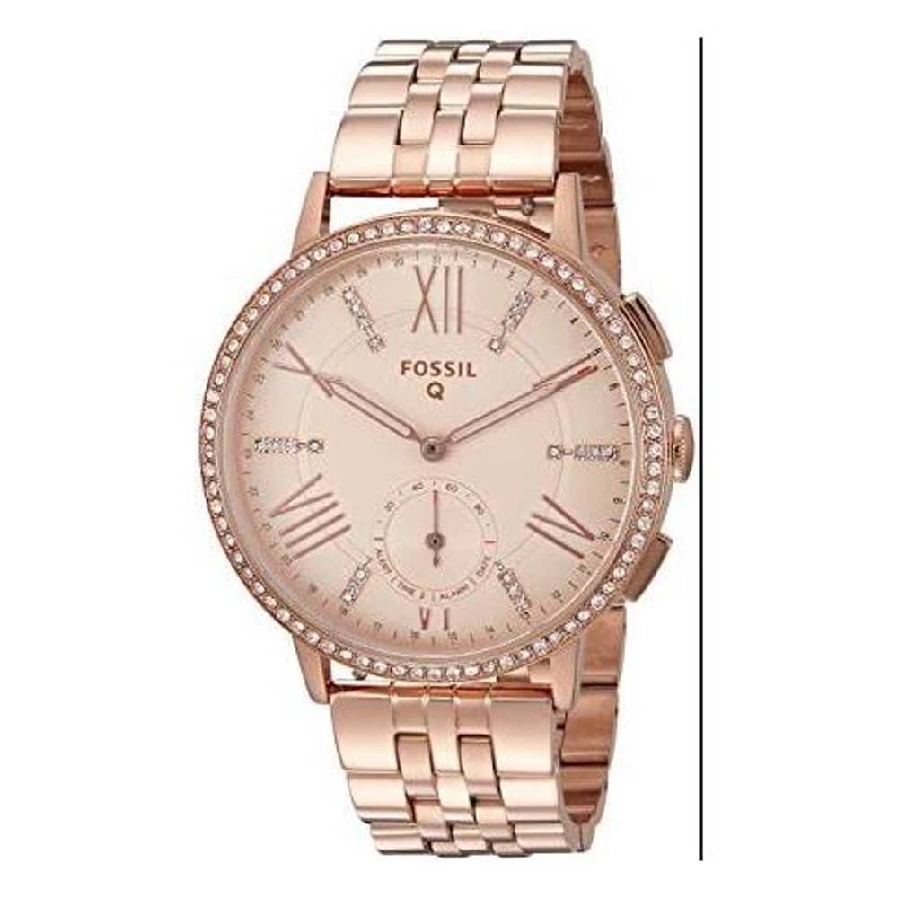 Fossil FTW1106 Q Gazer Gen2 Stainless Steel Hybrid Smart Watch Women
