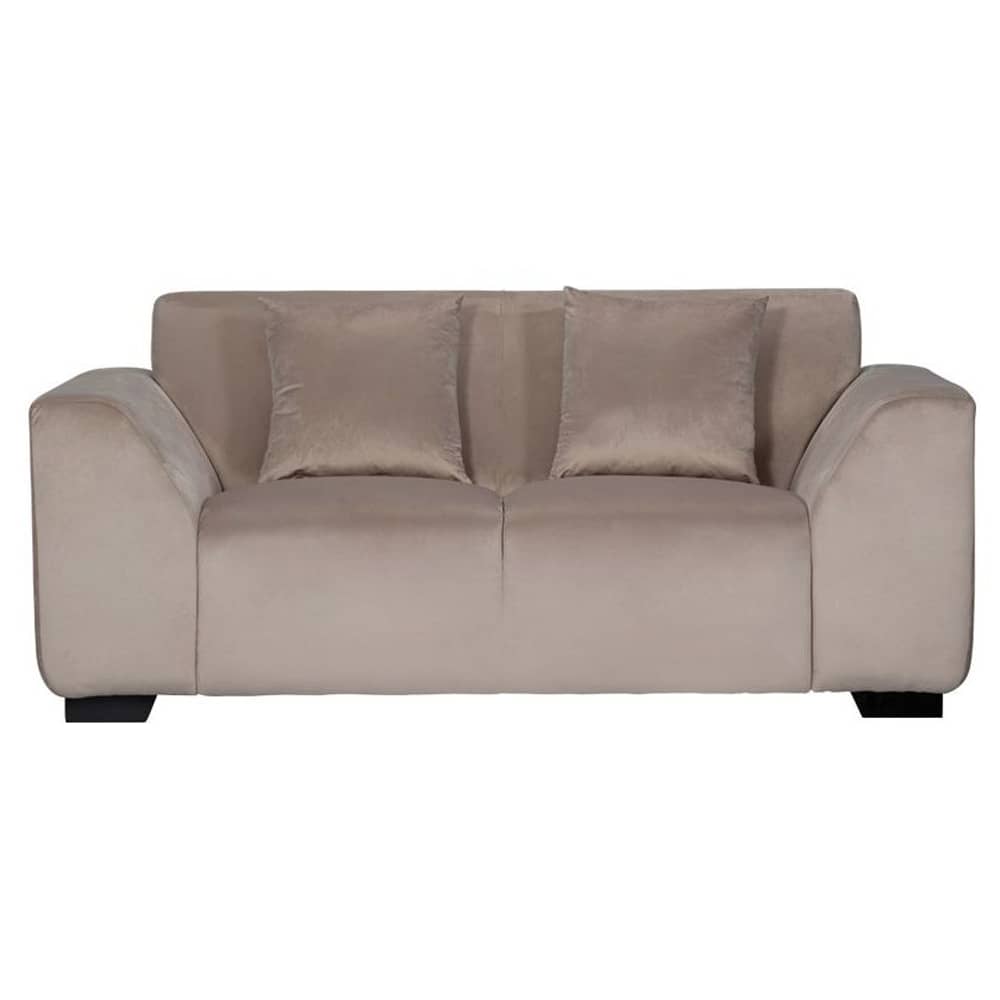 Vanguard 2 Seater Sofa Set Beige