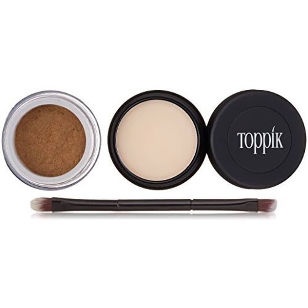 Toppik Brow Building Fibers Set Light Brown