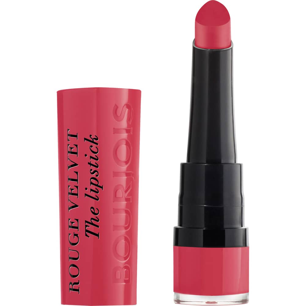 Bourjois, Rouge Velvet The Lipstick. 04. Hip Hip Pink