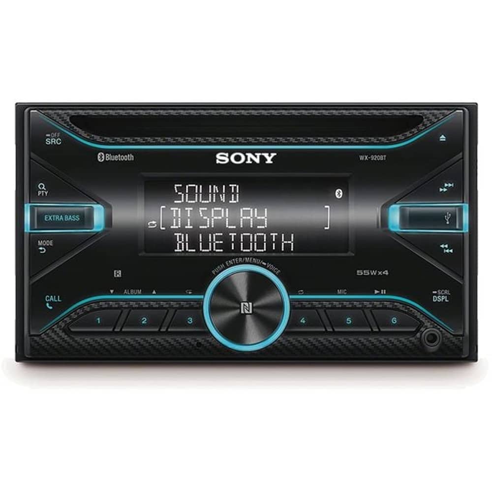 Sony Car Stereo Double Din Audio Receiver with Bluetooth 1pc Sony Car Stereo Double Din Audio Receiver with Bluetooth 1pc