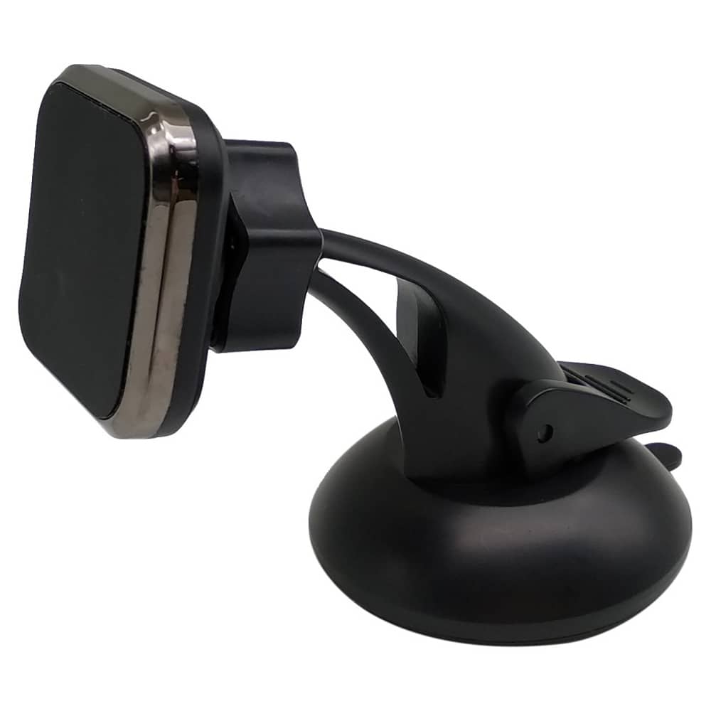 Eklasse Magnetic Mobile Car Mount with 2 Metal Plates - Black Eklasse Magnetic Mobile Car Mount with 2 Metal Plates - Black